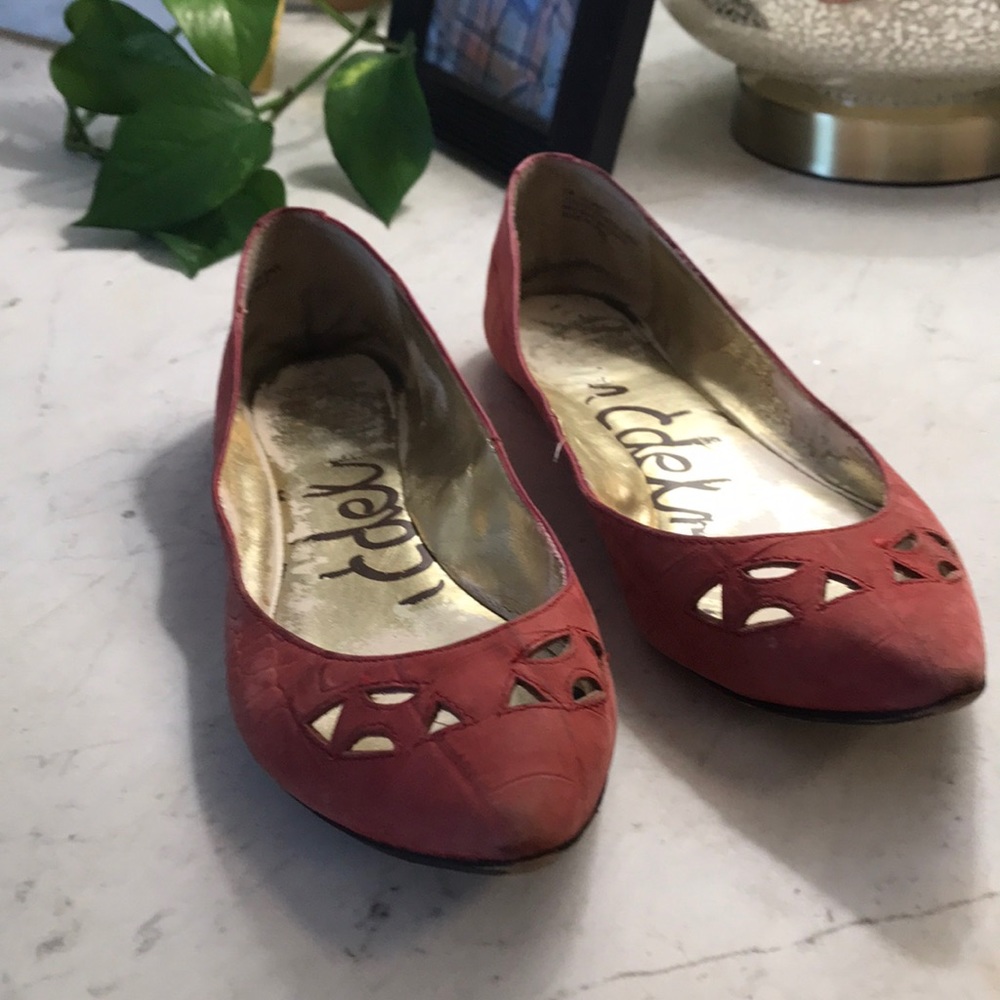 Sam Edelman coral flats